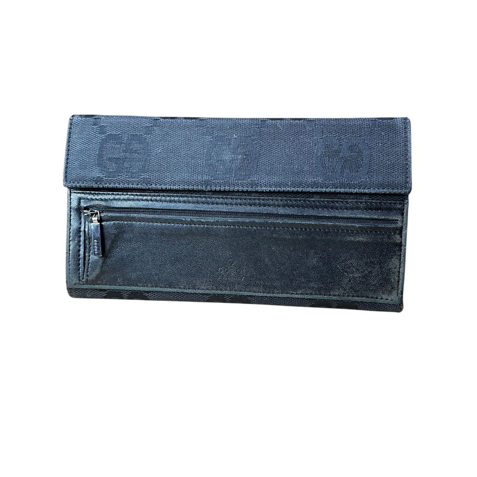 Gucci Navy Blue Women's Clutch Wallet